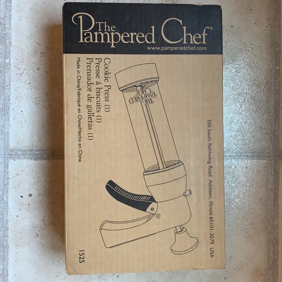 The Pampered Chef Kitchen The Pampered Chef Cookie Press Poshmark